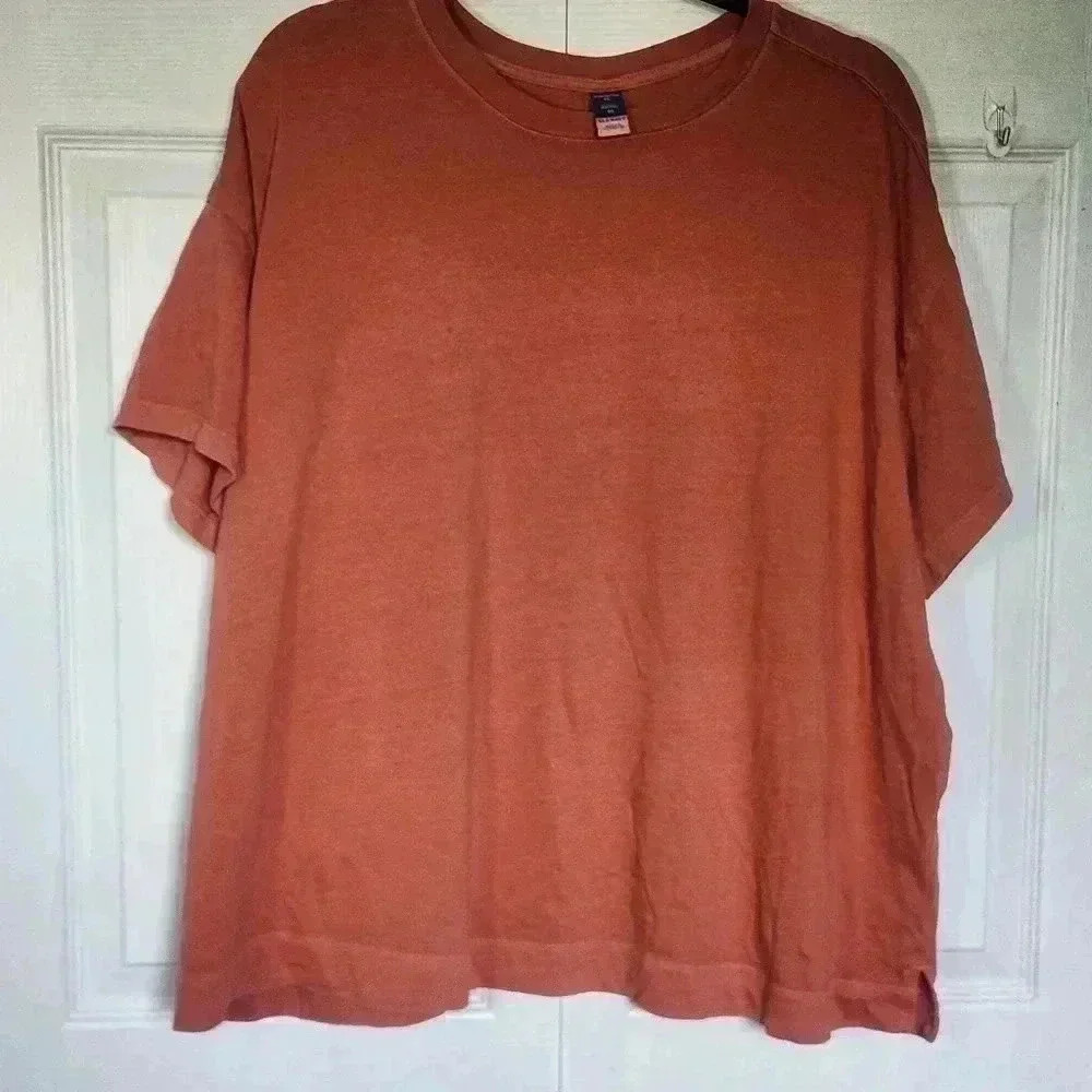 Old Navy Plus Size Vintage Crew-Neck T-Shirt in Color: Spice Level  - Size 2x - Picture 14 of 15